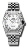 Rolex,Rolex - Datejust 36mm - Steel - Domed Bezel - Watch Brands Direct