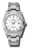 Rolex,Rolex - Datejust 36mm - Steel - Domed Bezel - Watch Brands Direct