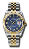 Rolex - Datejust 36mm - Steel and Yellow Gold - Domed Bezel - Watch Brands Direct
 - 5