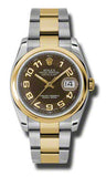 Rolex - Datejust 36mm - Steel and Yellow Gold - Domed Bezel - Watch Brands Direct
 - 38