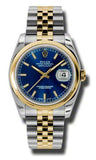 Rolex - Datejust 36mm - Steel and Yellow Gold - Domed Bezel - Watch Brands Direct
 - 7
