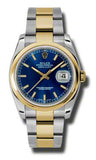 Rolex - Datejust 36mm - Steel and Yellow Gold - Domed Bezel - Watch Brands Direct
 - 37