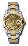 Rolex - Datejust 36mm - Steel and Yellow Gold - Domed Bezel - Watch Brands Direct
 - 42