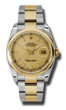 Rolex - Datejust 36mm - Steel and Yellow Gold - Domed Bezel - Watch Brands Direct
 - 43