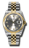 Rolex - Datejust 36mm - Steel and Yellow Gold - Domed Bezel - Watch Brands Direct
 - 14