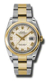 Rolex - Datejust 36mm - Steel and Yellow Gold - Domed Bezel - Watch Brands Direct
 - 48