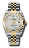 Rolex - Datejust 36mm - Steel and Yellow Gold - Domed Bezel - Watch Brands Direct
 - 19