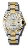 Rolex - Datejust 36mm - Steel and Yellow Gold - Domed Bezel - Watch Brands Direct
 - 49