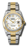 Rolex - Datejust 36mm - Steel and Yellow Gold - Domed Bezel - Watch Brands Direct
 - 50