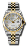 Rolex - Datejust 36mm - Steel and Yellow Gold - Domed Bezel - Watch Brands Direct
 - 21
