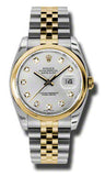 Rolex - Datejust 36mm - Steel and Yellow Gold - Domed Bezel - Watch Brands Direct
 - 22