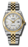 Rolex - Datejust 36mm - Steel and Yellow Gold - Domed Bezel - Watch Brands Direct
 - 24