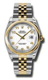 Rolex - Datejust 36mm - Steel and Yellow Gold - Domed Bezel - Watch Brands Direct
 - 27