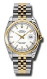 Rolex - Datejust 36mm - Steel and Yellow Gold - Domed Bezel - Watch Brands Direct
 - 30
