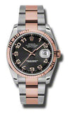 Rolex - Datejust 36mm - Steel and Pink Gold - Fluted Bezel - Watch Brands Direct
 - 18