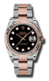 Rolex - Datejust 36mm - Steel and Pink Gold - Fluted Bezel - Watch Brands Direct
 - 19
