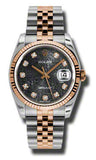 Rolex - Datejust 36mm - Steel and Pink Gold - Fluted Bezel - Watch Brands Direct
 - 3