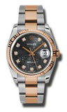 Rolex - Datejust 36mm - Steel and Pink Gold - Fluted Bezel - Watch Brands Direct
 - 20