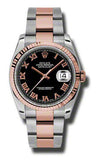 Rolex - Datejust 36mm - Steel and Pink Gold - Fluted Bezel - Watch Brands Direct
 - 21