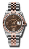 Rolex - Datejust 36mm - Steel and Pink Gold - Fluted Bezel - Watch Brands Direct
 - 6