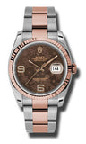 Rolex - Datejust 36mm - Steel and Pink Gold - Fluted Bezel - Watch Brands Direct
 - 23