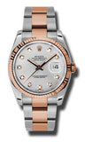 Rolex - Datejust 36mm - Steel and Pink Gold - Fluted Bezel - Watch Brands Direct
 - 28