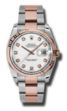 Rolex - Datejust 36mm - Steel and Pink Gold - Fluted Bezel - Watch Brands Direct
 - 33
