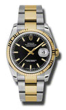 Rolex,Rolex - Datejust 36mm - Steel and Yellow Gold - Fluted Bezel - Watch Brands Direct