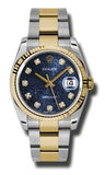 Rolex,Rolex - Datejust 36mm - Steel and Yellow Gold - Fluted Bezel - Watch Brands Direct