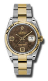 Rolex,Rolex - Datejust 36mm - Steel and Yellow Gold - Fluted Bezel - Watch Brands Direct