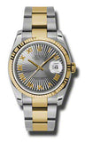 Rolex - Datejust 36mm - Steel and Yellow Gold - Fluted Bezel - Watch Brands Direct
 - 50