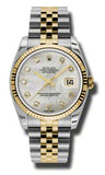 Rolex,Rolex - Datejust 36mm - Steel and Yellow Gold - Fluted Bezel - Watch Brands Direct
