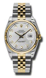 Rolex,Rolex - Datejust 36mm - Steel and Yellow Gold - Fluted Bezel - Watch Brands Direct