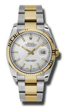 Rolex,Rolex - Datejust 36mm - Steel and Yellow Gold - Fluted Bezel - Watch Brands Direct