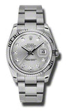 Rolex,Rolex - Datejust 36mm - Steel Fluted Bezel - Watch Brands Direct
