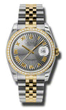 Rolex,Rolex - Datejust 36mm - Steel and Yellow Gold - Diamond Bezel - Watch Brands Direct