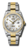 Rolex,Rolex - Datejust 36mm - Steel and Yellow Gold - Diamond Bezel - Watch Brands Direct