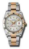 Rolex,Rolex - Datejust 36mm - Steel and Pink Gold - Turn-O-Graph - Watch Brands Direct