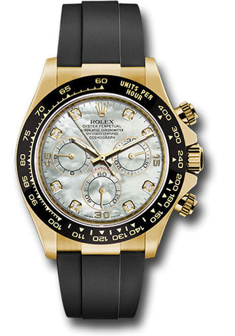 Rolex Daytona Yellow Gold Oysterflex Bracelet – Watch Brands