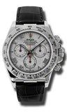 Rolex - Daytona White Gold - Leather Strap - Watch Brands Direct
 - 10