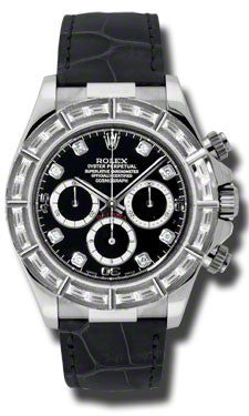 Rolex - Daytona White Gold - Diamond Bezel - Watch Brands Direct
 - 1