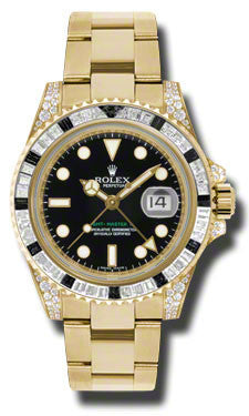 Rolex GMT Master II Yellow Gold Watch Brands Direct Luxury Watches at the Largest Discounts