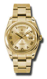 Rolex - Day-Date President Yellow Gold - Domed Bezel - Watch Brands Direct
 - 10