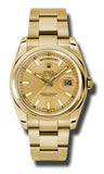 Rolex - Day-Date President Yellow Gold - Domed Bezel - Watch Brands Direct
 - 11