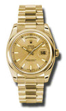 Rolex - Day-Date President Yellow Gold - Domed Bezel - Watch Brands Direct
 - 30