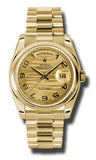 Rolex - Day-Date President Yellow Gold - Domed Bezel - Watch Brands Direct
 - 31
