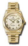 Rolex - Day-Date President Yellow Gold - Domed Bezel - Watch Brands Direct
 - 34