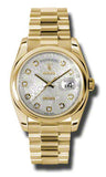 Rolex - Day-Date President Yellow Gold - Domed Bezel - Watch Brands Direct
 - 39