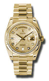 Rolex - Day-Date President Yellow Gold - Fluted Bezel - Watch Brands Direct
 - 28