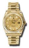 Rolex - Day-Date President Yellow Gold - Fluted Bezel - Watch Brands Direct
 - 30